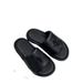 2026 Version Black Balloon High For Outdoor Summer New Thick Sole Sandals Women Cross Flower One-Word Slippers_vogvips.com