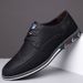Men's Brogue Leather Shoes Business Casual Oxford Shoes With Comfortable Sole_vogvips.com