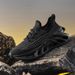 New Hollow Fried Dough Twists Thick Soled Fly Woven Mesh Surface Light Breathable Casual Sports Couple For Men And Women_vogvips.com