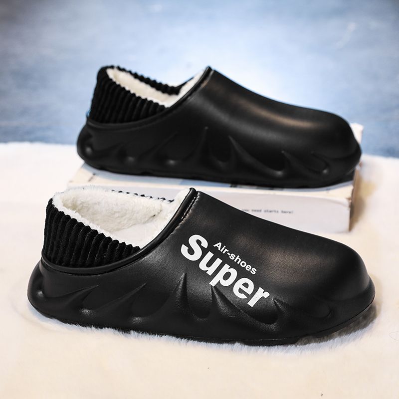 Winter Men Cotton Outdoor Indoor Warm Shoes Men's Couple Home Bedroom Plush Slippers Big Size 46 47 48 49_vogvips.com