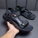 Summer Leisure Beach Holiday Shoes New Outdoor Sneakers Male Retro Comfortable Casual Sandals Men_vogvips.com