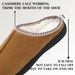 Shevalues Winter Cotton Fluffy Fuzzy Men Memory Foam Fur House Slippers Outdoor Anti-Slip Mute Flat Mules_vogvips.com