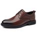 Autumn new men's business leather shoes Derby formal cowhide men's shoes comfortable casual shoes_vogvips.com