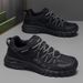 Men's Outdoor Non-slip Wear-resistant Hiking Shoes, Breathable Mesh Sports Shoes, Lightweight Off-road Shoes, Travel Shoes_vogvips.com