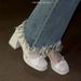 French Style Mary Jane High Heels Women, Elegant Comfortable, Suitable For Wedding Dress And Engagement, Chunky Heel_vogvips.com