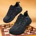 Cross-Border Hot Selling Palm Sports Breathable Fly Woven Mesh Men's Wide Head Thick Bottom Travel Cushioning Running_vogvips.com