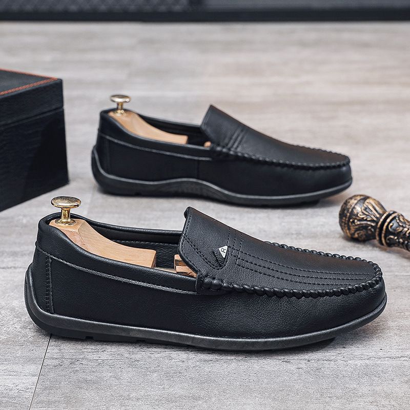 SHLIANG Fashion Men Casual Shoes Mens Loafers High Quality Soft Soled Boat Shoes Comfortable Driving Shoes X0017_vogvips.com