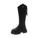 High Tube Slim Women 2025 Autumn Winter New British Style Over-the-Knee Long For Petite Thick-Soled Knight Boots_vogvips.com