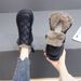 【】Furry Short Women, New Thick-Soled Warm Snow Boots For Autumn And Winter_vogvips.com