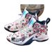 Fashion men's actual combat basketball shoes junior high school boys sports shoes boys casual running shoes_vogvips.com