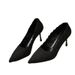 2025 Spring And Autumn Lace Red Bridal Shoes For Women, Pointed Toe, Thin Heel, Hollow Embroidered Mesh High Heels_vogvips.com