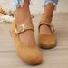 Women's Solid Color Flat Shoes Summer New Fashionable And Versatile Comfortable for Outdoor Wear And Long Period Standing_vogvips.com