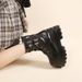 Height Increasing Shoes People Thick Sole 8㎝Low-top Short Boots For Women, Spring New Hot Girl Style, Motorcycle Martin_vogvips.com