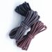 Round Waxed Shoelaces 3mm Round Running Shoes_vogvips.com