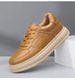 Men's Height-increasing Casual Leather Shoes Lace-up Thick-soled Lightweight Sports Casual Shoes Little White Shoes Men's Shoes_vogvips.com