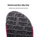 Women's Cork Slide Sandals - Lightweight EVA Sole, Breathable Mesh Lining, Slip-On Beach Clogs For Summer (Yellow & Pink Options)_vogvips.com