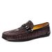 Size Large 47 Head Layer Cowhide Bean For Men, British Casual Hairstylists, Wearing Ankle Work Shoes Men, Hairstylists,_vogvips.com