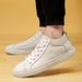 First Layer Medium Top Men's Shoes High Top Board Shoes Men's Shoes Warm Cotton Shoes Men_vogvips.com