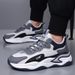 Men's Breathable Running Oes Summer Invisible Insole Heightening 0cm Leather Surface Waterproof Sport Oes O Absorpti..._vogvips.com