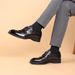 New formal leather shoes men's leather business casual men's shoes_vogvips.com