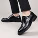 Euro Step First Layer Sheepskin Autumn Business Formal Leather Men Brogue Carved Fashion Casual Lace-up Men's Shoes_vogvips.com