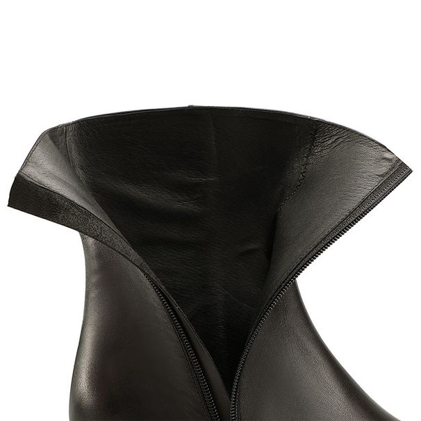 European Warm Series High-top Korean Trendy British Style Martin Pointed Toe Motorcycle Leather Boots Winter Men's Shoes_vogvips.com