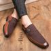 Suitable For All Seasons Plus Size Four Seasons New Formal Leather British Style Pointed Business Casual Fashion Simple Men's Shoes 8652_vogvips.com