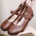 Single Shoes Beef Tendon Soft Sole Comfortable Non-slip Wear-resistant Flat Bottom Long Standing Not Tired Middle-aged Mother Shoes_vogvips.com