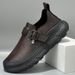 Soft For Men 2024 Autumn New Genuine =k Slip-On Comfortable Versatile Casual Leather Shoes_vogvips.com
