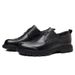 Premium Selected Top Layer Cowhide Business Men Spring Fashion Large Toe Derby Genuine Leather High-end Wedding Wenzhou_vogvips.com