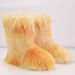 Women's Shoes Manufacturers wholesale spring new tie dyed suede snow boots autumn and winter women's outdoor fur boots_vogvips.com