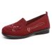 Women's Lazy In Spring, Fly Woven Casual Mom Shoes, Not Tiring, Breathable Mesh, Old Beijing Cloth Shoes_vogvips.com