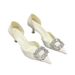 French Pointy Rhinestone High Heels Female Summer New Thin With Small Temperament Socialite Sandals Shallow Mouth_vogvips.com
