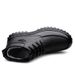 High Top Leather Shoes Gentleman Casual Big Head Shoes Large Size Fleece Boots_vogvips.com