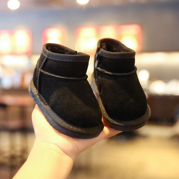 Baby-Schneestiefel, Winter-Fleece, Warme Babyschuhe, Kinder-Winterschuhe, Damen-Kleinkindschuhe Mit Weichen Sohlen, Herren-Baby-Baumwollschuhe_vogvips.com
