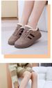 Women's 2025 Winter New Style Fleece And Thickened Front Lace-up German Training Shoes Bread Shoes_vogvips.com