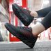 New Sports Men's Soft Soled Lightweight Casual For Teenagers, Autumn And Winter Couples, Leather Running Shoes_vogvips.com