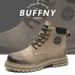 Men's Martin Boots Fleece High Top Retro Tooling Short Boots Outdoor Casual Mountaineering Boots_vogvips.com