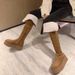 Thick-Soled Snow High Tube Riding Boots, 2024 New Versatile Two-Way Wear For Petite Women, Over-the-Knee Long Boots_vogvips.com