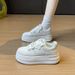 Little White Shoes Female And Female Students Leisure Sports Versatile Board Shoes Street Shooting_vogvips.com