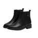 Flat Short Large 41-43 Autumn Winter Plush Martin Small Size 33 Single Genuine Leather Snow Boots Women's Shoes_vogvips.com