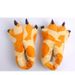 Cozy Plush Animal Paw Slippers With Non-Slip Sole For Men And Women - Warm House Shoes With Cute Cartoon Design, For Home, Parties, Performances_vogvips.com