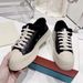 Women's Shoes Fur Shoes Women's Winter Wear New Lamb Wool Lace Up Big Toe Shoes Genuine Leather Thick Soled Casual Sneakers_vogvips.com