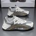 Men's Sports Winter New Trend Versatile Running Men's Low Cut Breathable Mesh Shoes_vogvips.com