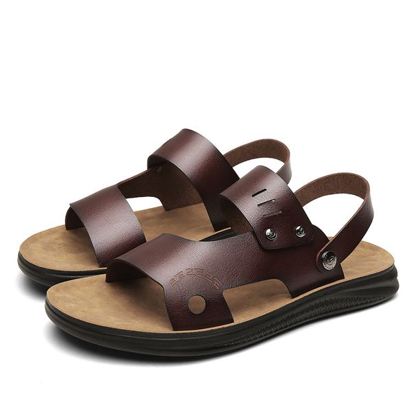 Men’s Shoes Summer New Outdoor Leisure Breathable Sandals For Men Trendy Lightweight Beach Shoes One Shoe Two Wear Men's Sandals_vogvips.com