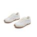 Mingliu New leather De training shoes 2025 spring retro flat sports shoes casual matching shoes women match color Forrest Gump shoes_vogvips.com