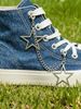 Grunge Punk 2pc Punk Star Shaped Hip Hop Charm Shoe Accessory DIY_vogvips.com