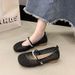 Loose Ankle Shoes Mary Jane Women's Shoes 2026 New Summer Woven Sandals_vogvips.com
