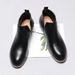 Solid color back hollowed out British small short boots female pointed head thick heel fashion boots_vogvips.com