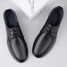 Men's Casual Leather Shoes Men's Leather Lace-up Single Shoes Dad Shoes Large Size Men's Leather Shoes_vogvips.com